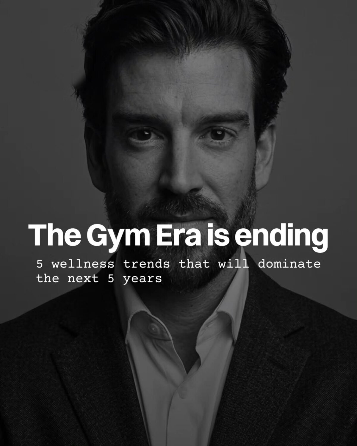The gym era is ending — longevity goes far beyond fitness